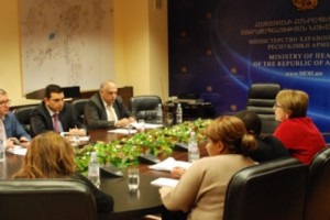 Քննարկում Համաշհարհային բանկի ներկայացուցիչների հետ
