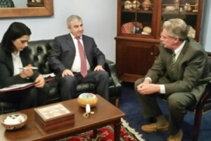 Artsakh Parliament Prez Meets U.S.Minsk Group Co-Chair in Washington D.C.