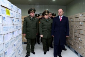 Սառնարանային նոր համալիր` ՊՆ կենտրոնական պարենային բազայում