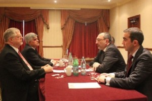 ԼՂՀ արտաքին գործերի նախարարը հանդիպել է Եվրամիության հատուկ ներկայացուցչի հետ