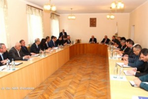 Ստեփանակերտի քաղաքապետարանի 2014թ. աշխատանքների ամփոփմանը եւ 2015թ. անելիքներին նվիրված նիստ