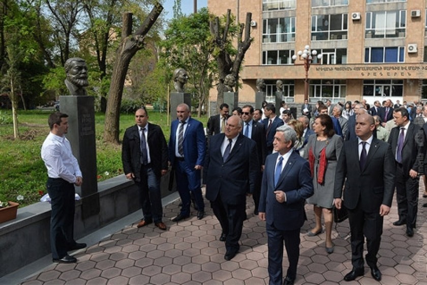 Սերժ Սարգսյանը վերընտրվել է ԵՊՀ հոգաբարձուների խորհրդի նախագահ