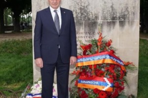 Artsakh President in France; Signs Cooperation Agreement with Drôme