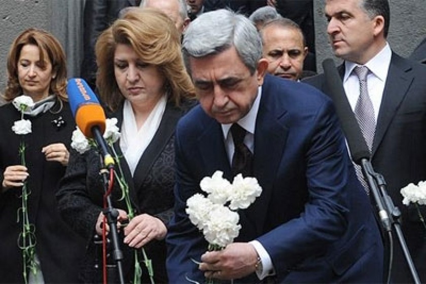 Address of President Serzh Sargsyan on the Day of Remembrance of the Victims of the Armenian 
Genocide