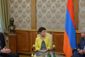 Նախագահն ընդունել է Վրաստանի արդարադատության ու պատիժների կատարման և 
պրոբացիայի նախարարներին