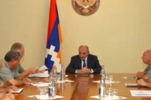 Խորհրդակցություն պաշտպանության բանակի բարձրագույն հրամանատարական կազմի հետ
