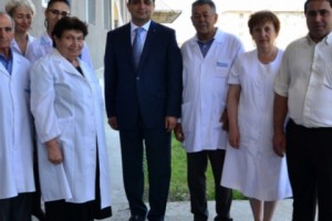 Armenian Health Minister Visit Akhalkalak Medical Center