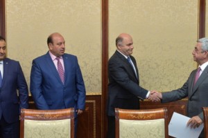 Սերժ Սարգսյանը հանդիպում է ունեցել «Օրինաց երկիր» կուսակցության ներկայացուցիչների հետ