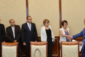 Սերժ Սարգսյանը հանդիպել է Վերակազմյալ սոցիալ-դեմոկրատ հնչակյան կուսակցության ներկայացուցիչների հետ