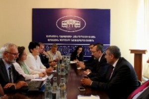  ԼՂՀ արտաքին գործերի նախարարն ընդունել է Բելգիայի Թագավորության խորհրդարանականներին