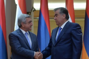 Հայաստանի և Տաջիկստանի նախագահները հանդիպում են ունեցել