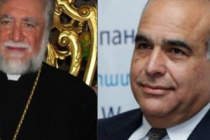 Раффи Ованнисян в Ливане: встреча с Киликийским католикосом Арамом I-ым