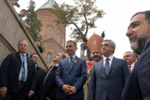 Նախագահը ներկա է գտնվել Թբիլիսիի հայկական Սուրբ Գևորգ առաջնորդանիստ եկեղեցու 
վերաօծման արարողությանը