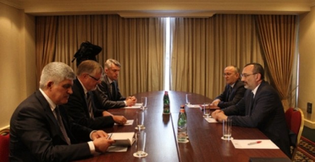 NKR Foreign Minister Met with the Special Representative of the European Union
