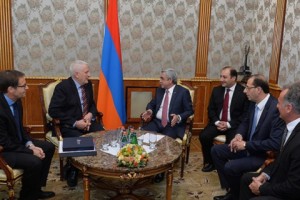 Սերժ Սարգսյանն այսօր ընդունել է Եվրոպայի աթլետիկայի ֆեդերացիայի պատվիրակությանը