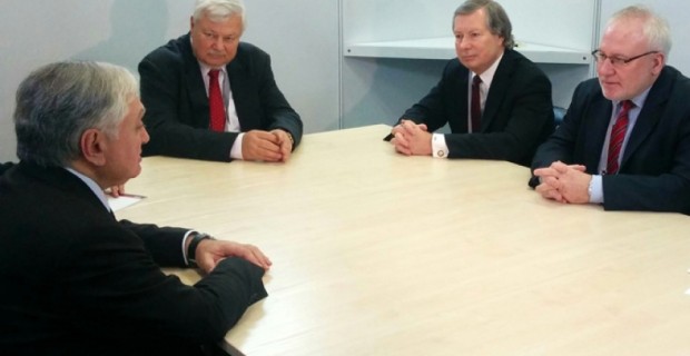 Эдвард Налбандян встретился с сопредседателями Минской группы ОБСЕ
