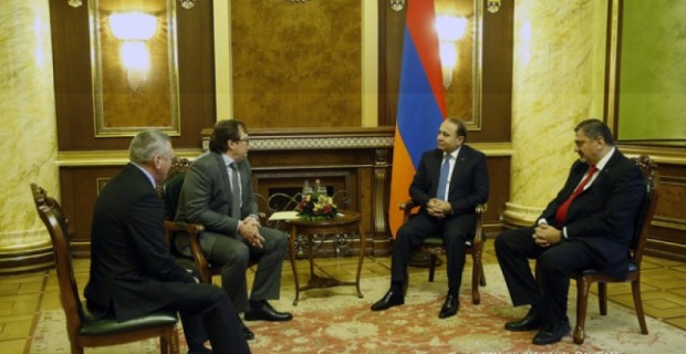 GeoProm Mining CEO Talks Biz with Amenia PM Abrahamyan