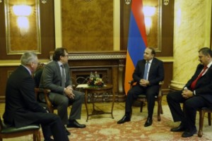GeoProm Mining CEO Talks Biz with Amenia PM Abrahamyan