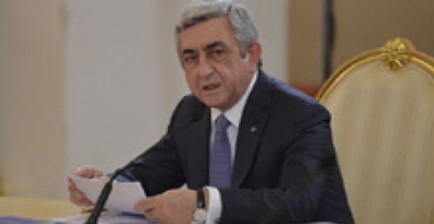 Президент Серж Саргсян выступил с речью на сессии Совета коллективной безопасности ОДКБ
