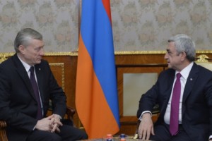  Президент принял Генерального секретаря ОДКБ Николая Бордюжу
