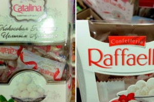 Catalina или Raffaello? Армянский производитель вводит в заблуждение потребителей