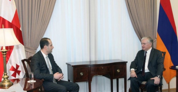 Armenian, Georgian Foreign Ministers Meet in Yerevan
