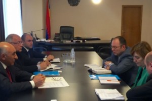 Դավիթ Լոքյանն ընդունել է ՄԱԿ-ի Մանկական հիմնադրամի հայաստանյան գրասենյակի ղեկավարին