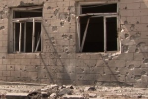 Последствия применения противником артиллерии минувшей ночью (фото)