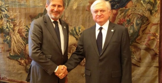 Foreign Minister of Armenia met the EU Commissioner