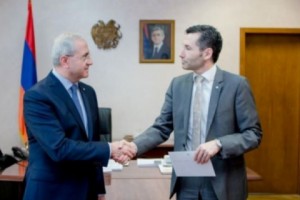 Գյուղնախախարն ընդունել է Հայաստանում ՄԱԿ-ի պարենի և գյուղատնտեսության կազմակերպության ներկայացուցչին