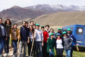 Volunteers Leave a Green Trace in Armenia