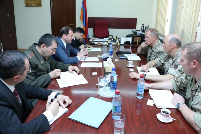 U.K. Army Commander In Armenia
