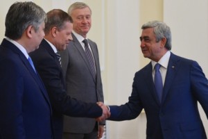 Սերժ Սարգսյանն ընդունել է ՀԱՊԿ արտգործնախարարների խորհրդի անդամներին և ՀԱՊԿ գլխավոր քարտուղար Նիկոլայ Բորդյուժային
