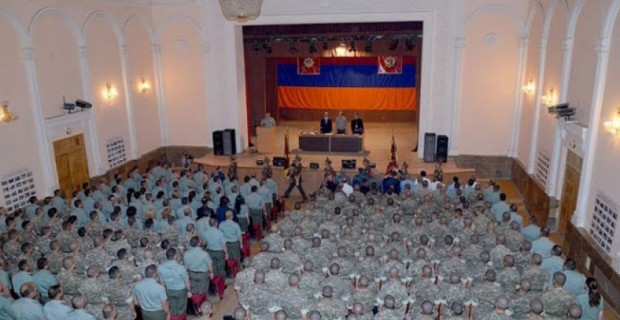 Ներկայացվել է զորամիավորման նորանշանակ հրամանատարը՝ Գրիգորի  
Խաչատուրովը