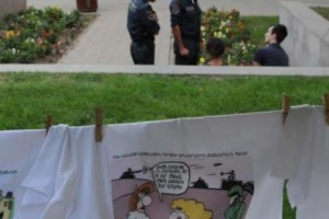 Yerevan: Thieves Break Into Car and Steal Political Cartoons