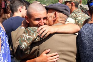 Арцах: парни поклялись