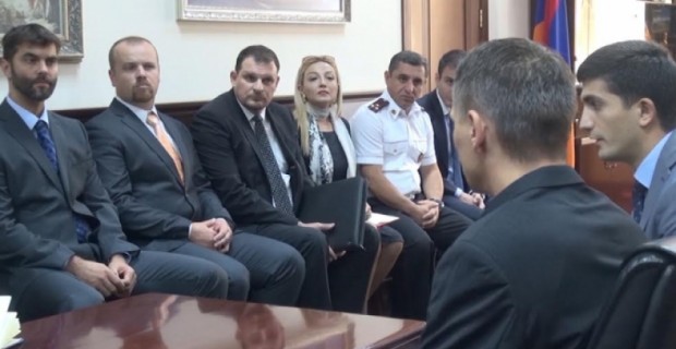 Հայաստան է այցելել Չեխիայի ռազմական ոստիկանության պատվիրակությունը