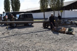 Ցուցադրական պարապմունքներ 1-ին բանակային զորամիավորումում