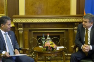Վարչապետն ընդունել է Հայաստանում Արաբական Միացյալ Էմիրությունների արտակարգ և 
լիազոր դեսպանին
