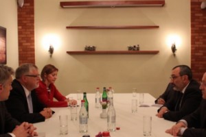 NKR Foreign Minister Meets EU Special Representative