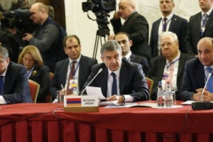Премьер-министр Карен Карапетян принял участие в заседании Евразийского 
межправительственного совета