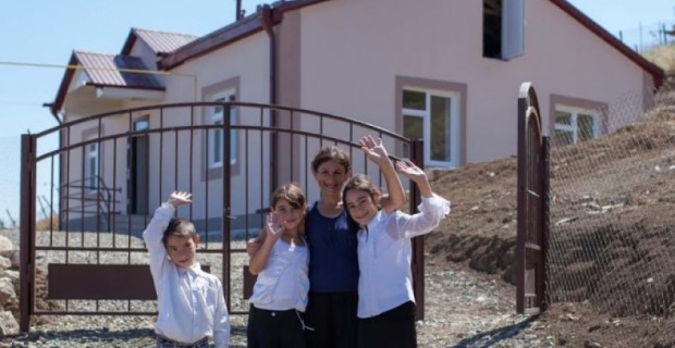 Hayastan All-Armenian Fund Continues to Build Homes for Large Families in Artsakh


