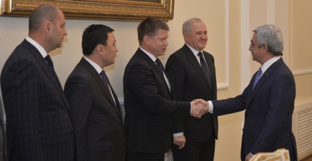 Президент принял руководителей делегаций таможенных служб государств-членов ЕАЭС