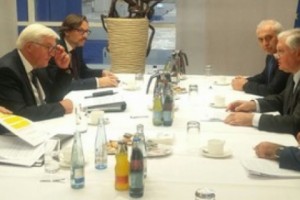 Эдвард Налбандян встретился с главой МИД Германии, Действующим председателем ОБСЕ 
Франк-Вальтером Штайнмайером