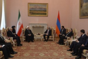 В резиденции Президента состоялись армяно-иранские переговоры на высшем уровне