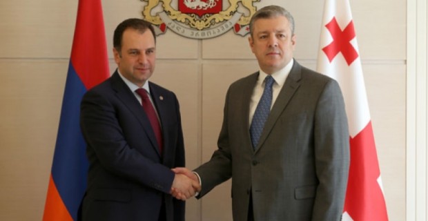 Վիգեն Սարգսյանը հանդիպել է Վրաստանի վարչապետին և պատրիարք Իլիա Երկրորդին