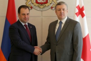 Վիգեն Սարգսյանը հանդիպել է Վրաստանի վարչապետին և պատրիարք Իլիա Երկրորդին