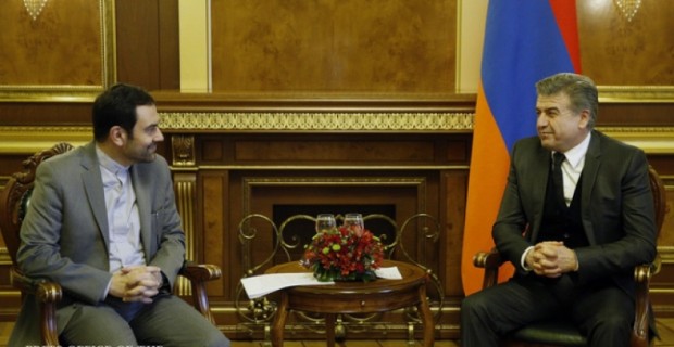 Վարչապետն ընդունել է ՀՀ-ում Իրանի դեսպանին

