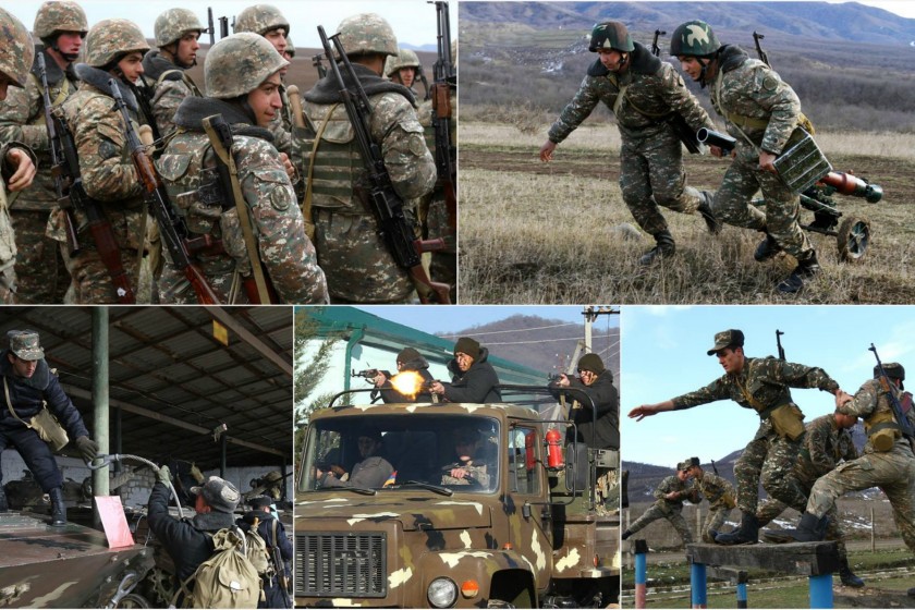 Будни Армии обороны Арцаха (фото)