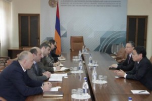 Տնտեսական զարգացման և ներդրումների նախարարն ընդունել է Չինաստանի դեսպանին